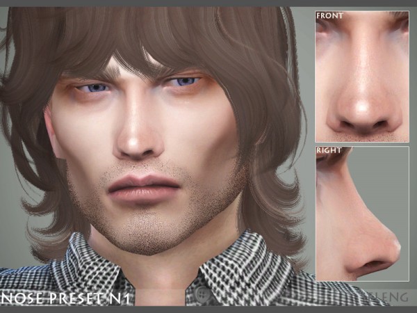  The Sims Resource: Nose Preset N1 by Seleng