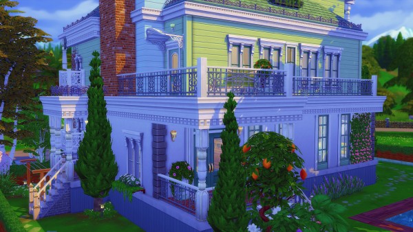  Studio Sims Creation: Painted Lady House