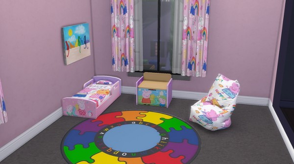  Blooming Rosy: Peppa Pig toddler room
