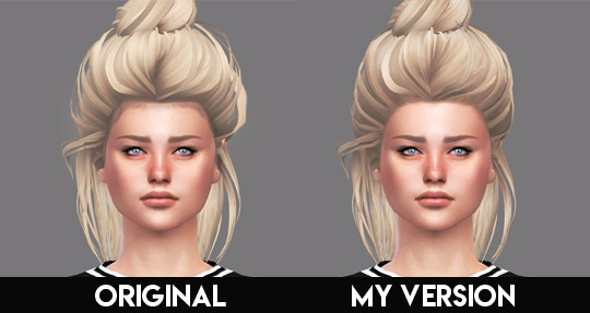  Descargas Sims: Namine Candice hairstyle retextured
