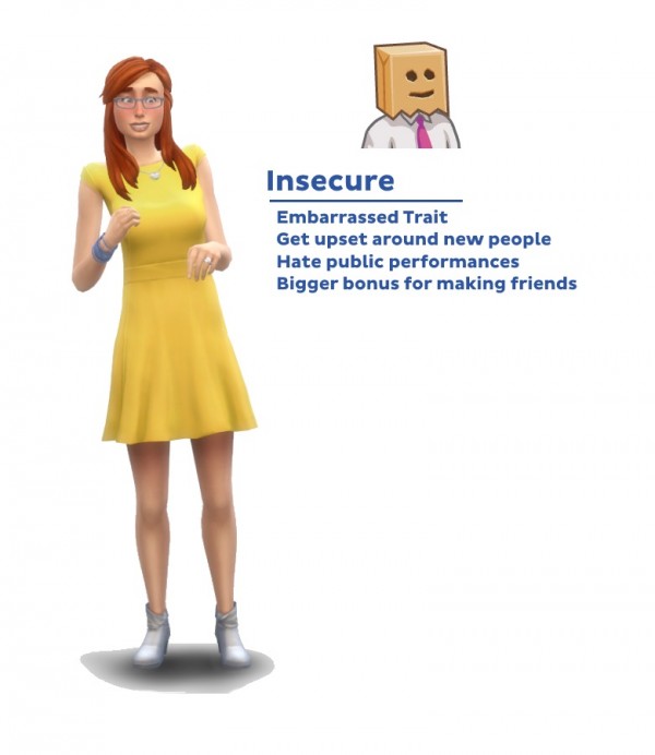  Mod The Sims: New Emotional Traits by kutto