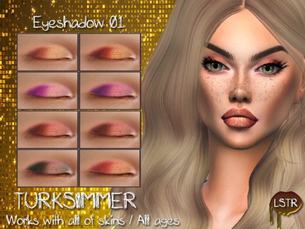  The Sims Resource: Eyeshadow 01 by turksimmer