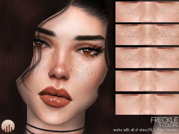  The Sims Resource: Freckle BH08 by busra tr