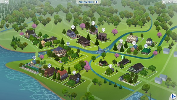  Mod The Sims: New Year, New Sims (Rebuilt Worlds) by prettypetalgirl