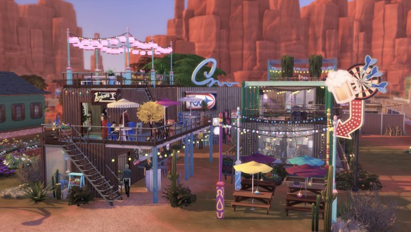  Gravy Sims: StrangerVille Shipping Container Food Market