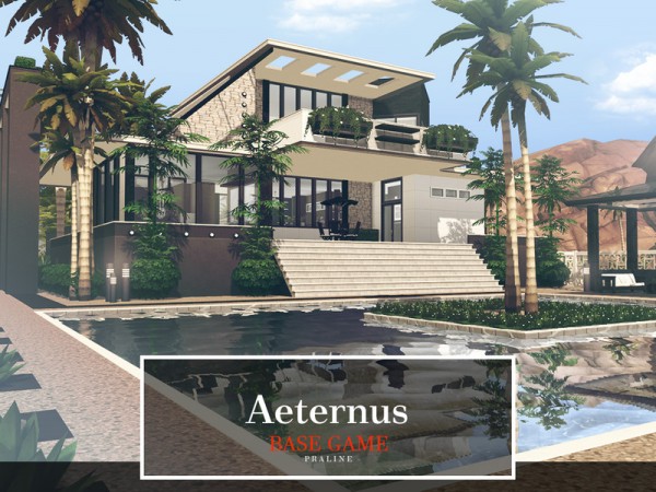  The Sims Resource: Aeternus house by Pralinesims