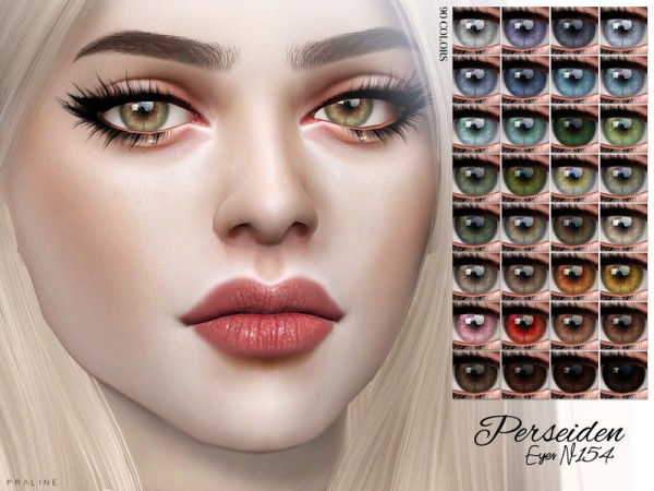  The Sims Resource: Perseiden Eyes N154 by Pralinesims