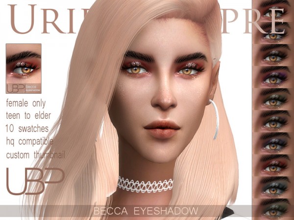  The Sims Resource: Becca eyeshadow by Urielbeaupre
