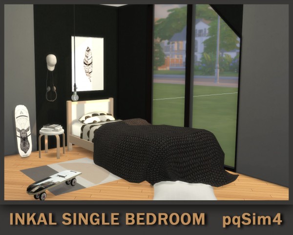  PQSims4: Inkal Single Bedroom