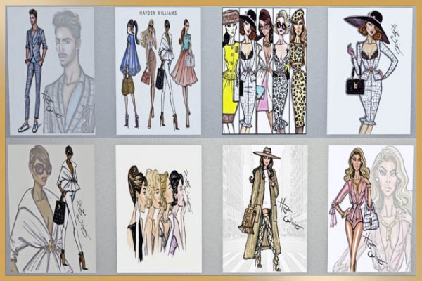  Blackys Sims 4 Zoo: Fashion world paintings by MissFantasy