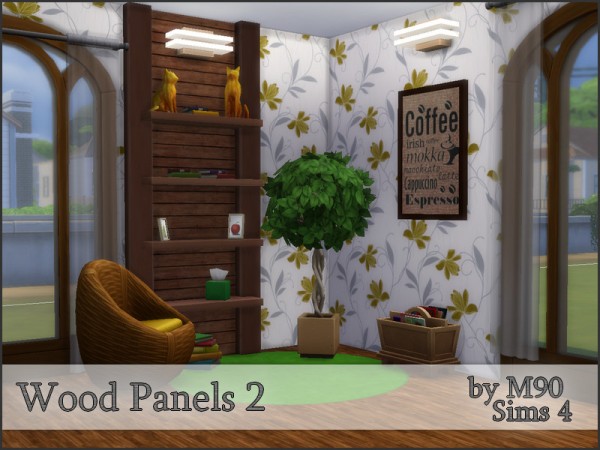  The Sims Resource: Wood Panels 2 by Mircia90