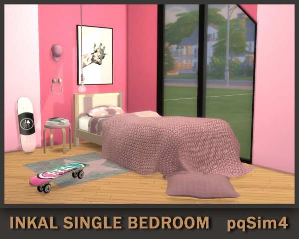  PQSims4: Inkal Single Bedroom