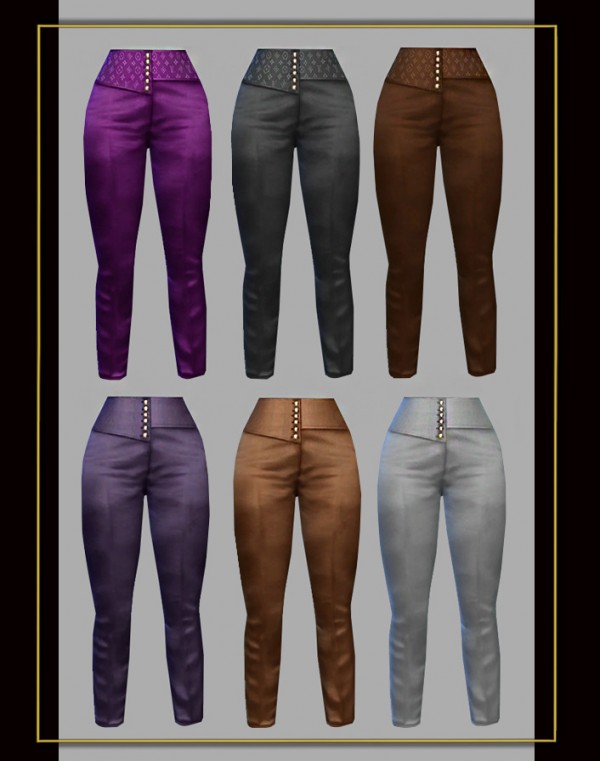  Fusion Style: Silk pants
