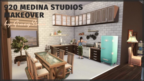  Gravy Sims: 920 Medina Studios Makeover