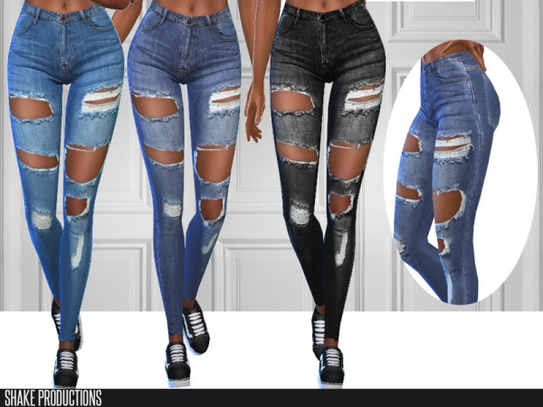  The Sims Resource: ShakeProductions 242   Jeans