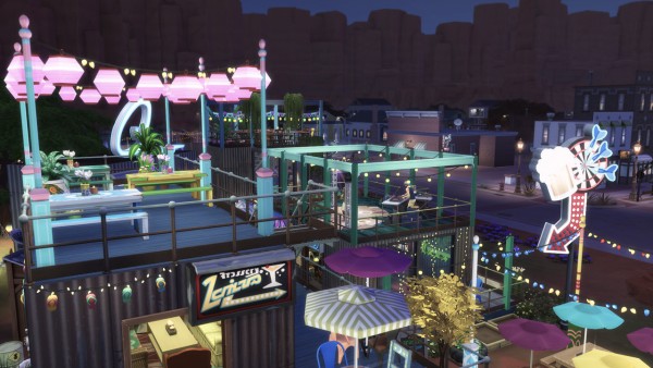  Gravy Sims: StrangerVille Shipping Container Food Market