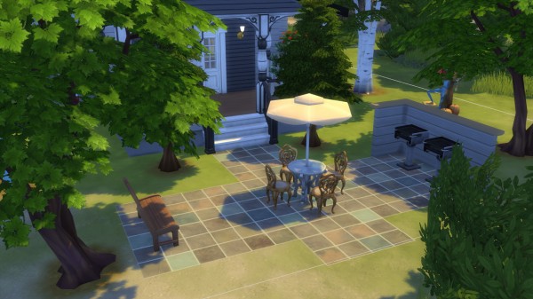  Mod The Sims: The decades challenge   1920s house   NO CC by iSandor
