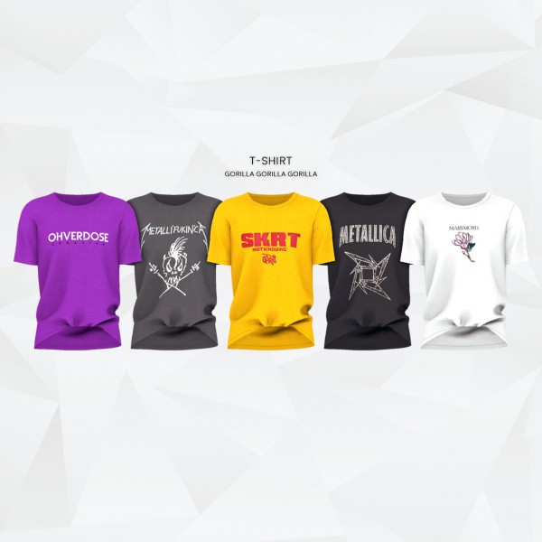 Gorilla: T-Shirt • Sims 4 Downloads