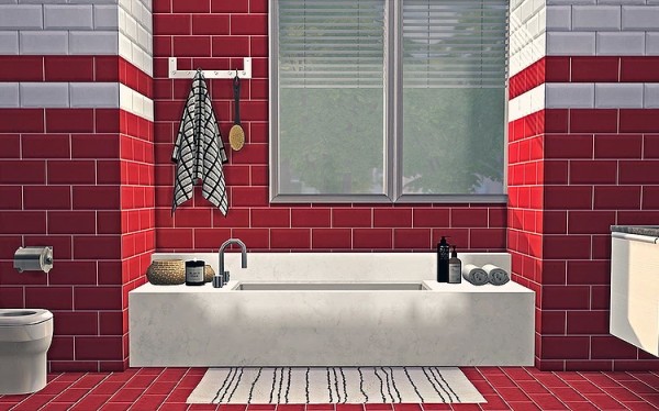  Blooming Rosy: Metro Tiles Collections