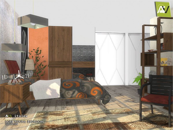  The Sims Resource: Lore Young Bedroom by ArtVitalex