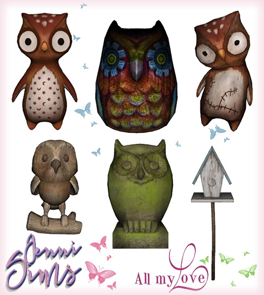  Jenni Sims: Decorative Owl Paradise