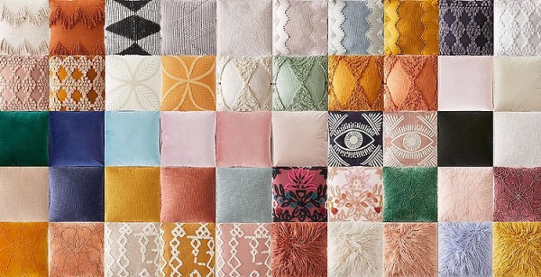  Blooming Rosy: Urban Outfitters Collection   Pillows and Rugs
