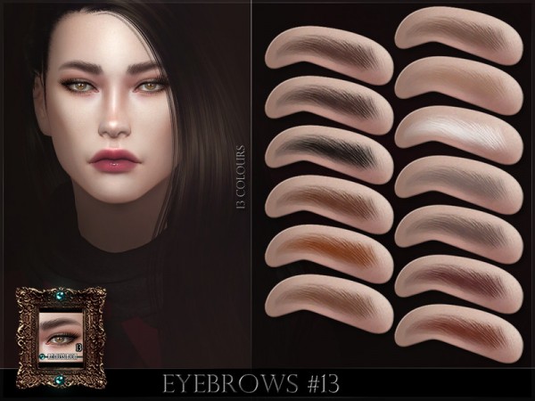  The Sims Resource: Eyebrows 13 by RemusSirion