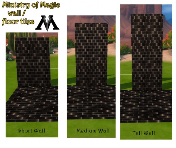  Mod The Sims: Ministry of Magic Tile set by JH by huso1995