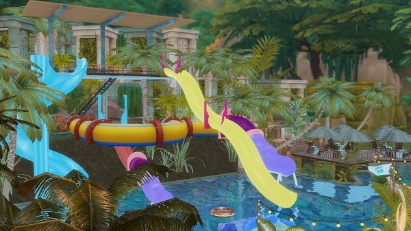  Lafleur 4 Sims: Aquapark Waterbom