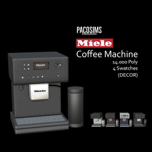  Paco Sims: Coffee Machine
