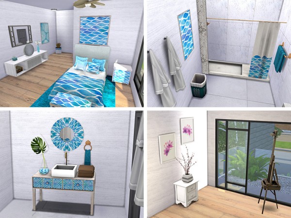  The Sims Resource: Mela Contemporary house by neinahpets