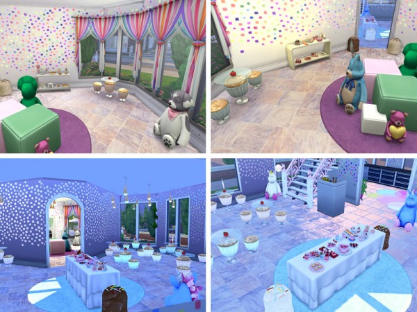  The Sims Resource: Sweet Tooth Restaurant by neinahpets