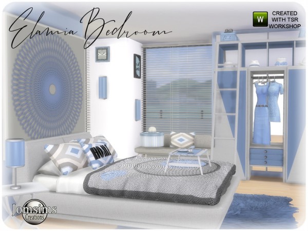  The Sims Resource: Elamia bedroom by jomsims
