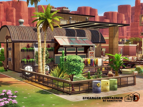  The Sims Resource: Stranger Container by Danuta720