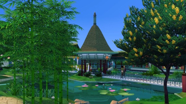  Sims Artists: The open lotus