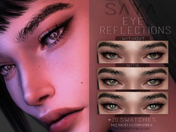  The Sims Resource: Eye Reflections by SayaSims