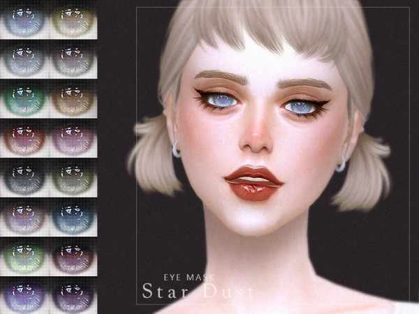  The Sims Resource: Star Dust Eye Mask by Screaming Mustard