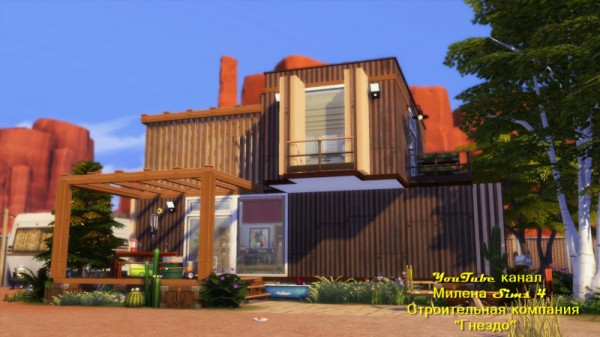  Sims 3 by Mulena: House Container no CC
