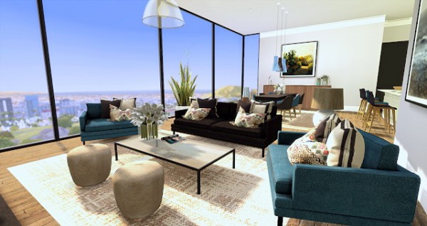 Liney Sims: Chic Modern Apartment