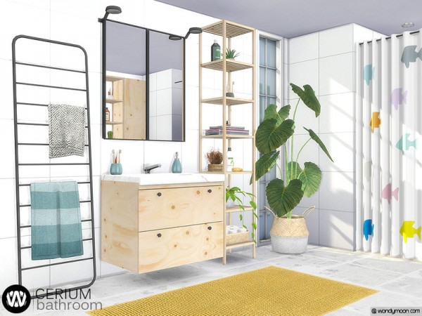 The Sims Resource: Cerium Bathroom by wondymoon