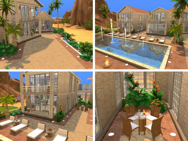  The Sims Resource: Oasis Heights Villa by neinahpets