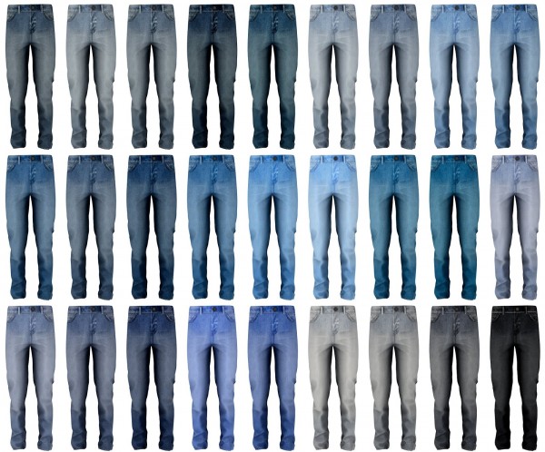 Lazyeyelids: Straight jeans