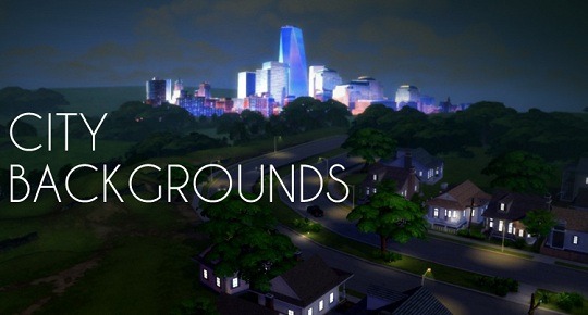  Descargas Sims: City Backgrounds