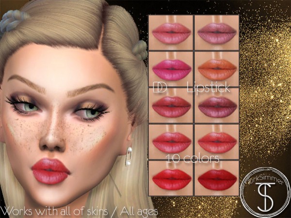  The Sims Resource: DD Lipstick by turksimmer