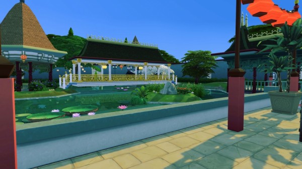  Sims Artists: The open lotus