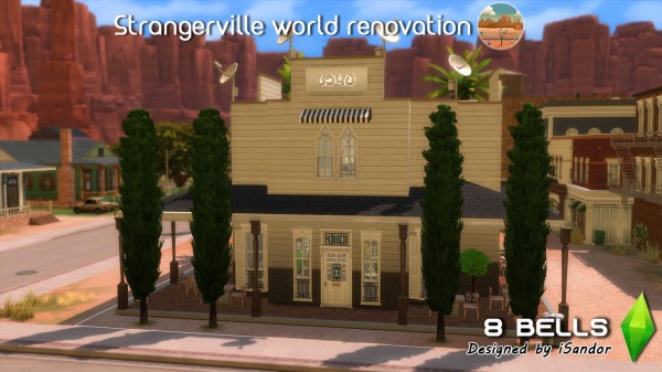  Mod The Sims: Strangerville renew 33   8 Bells bar by iSandor