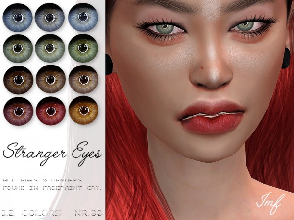  The Sims Resource: Stranger Eyes N.80 by IzzieMcFire
