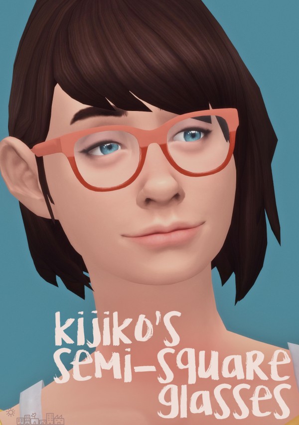  Picture Amoebae: Kijiko`s Semis square glasses