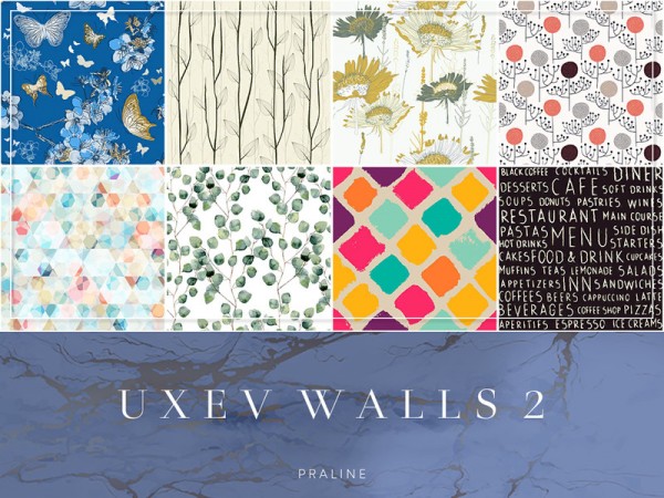  The Sims Resource: UXEV Walls by Pralinesims