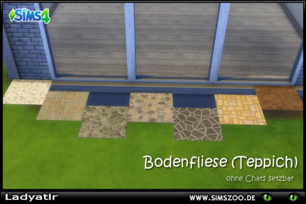  Blackys Sims 4 Zoo: Floor tile by ladyatir
